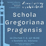 Koncert Schola Gregoriana Pragensis u sv. Václava
