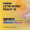 Letní scény Prahy 10 na Skalce